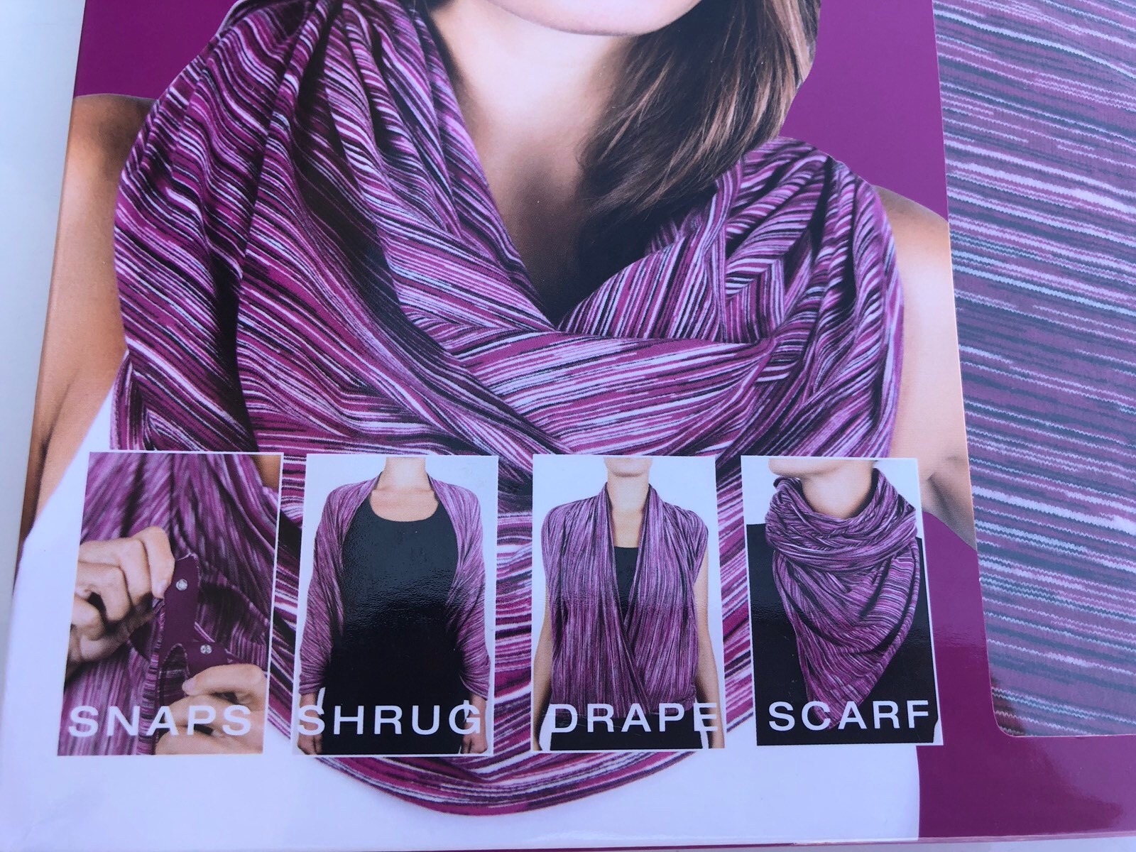 Champion Women’s Lightweight Snap Scarf – Color Varies