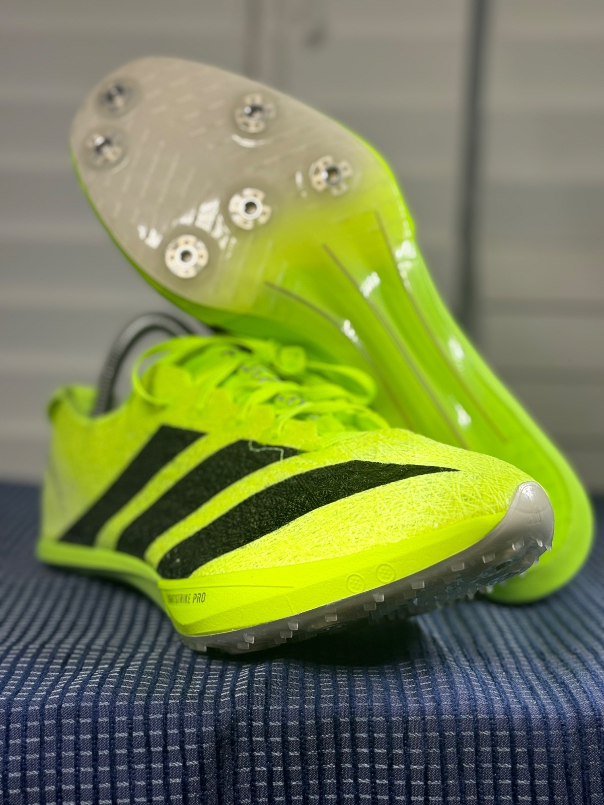 Adidas Adizero Prime SP 3 Strung Lucid Lemon Track Spikes IH5800 Unisex