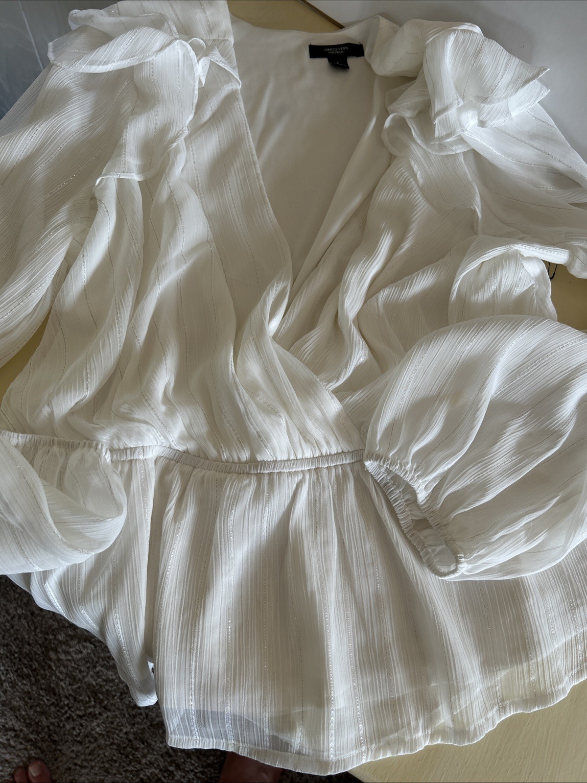 Simply Vera Wang Pullover Blouse