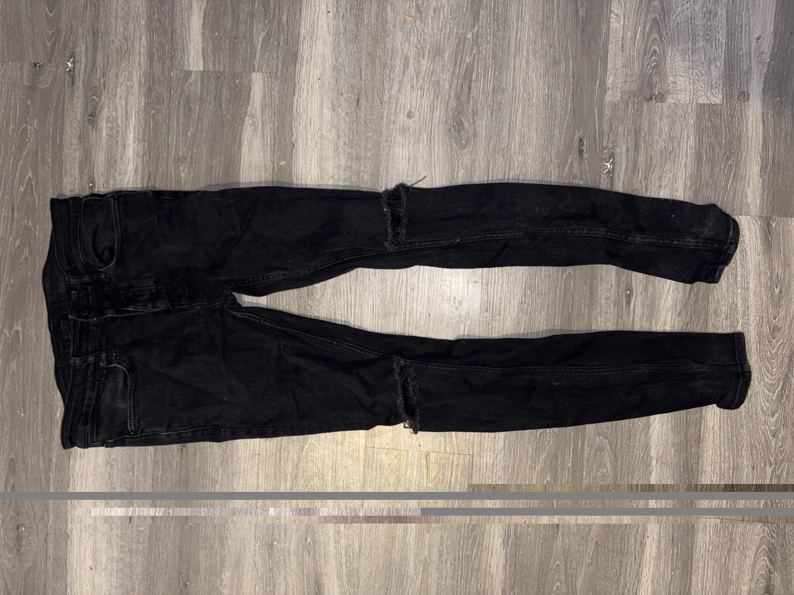 Ksubi KM74 Jeans Stretch Faded Black Button Fly Men’s Size 31×29
