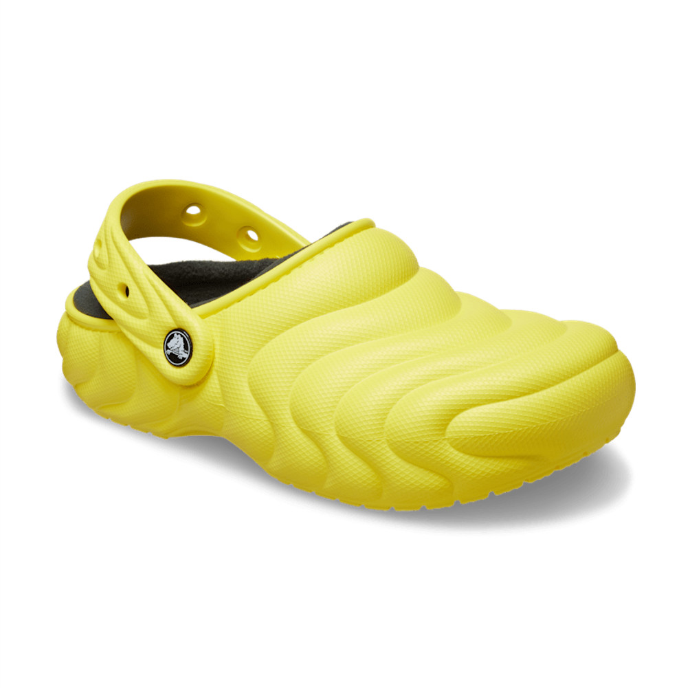 NEW CROCS Classic Lined Overpuff Clog 210059 Cyber Yellow UNISEX SIZE