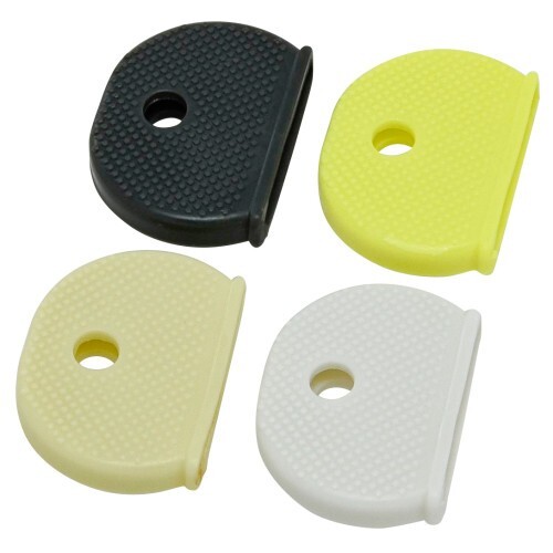 Hillman Key Cap Band 4pk ASSORTED COLORS No Fade Crack Resistant