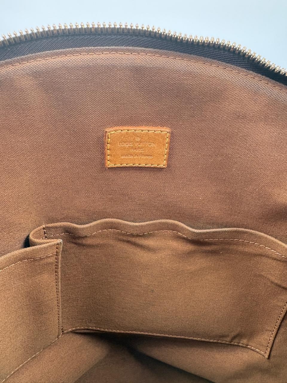 Louis Vuitton Lockit Vertical Monogram Canvas Satchel Bag FL0046 Dust Bag
