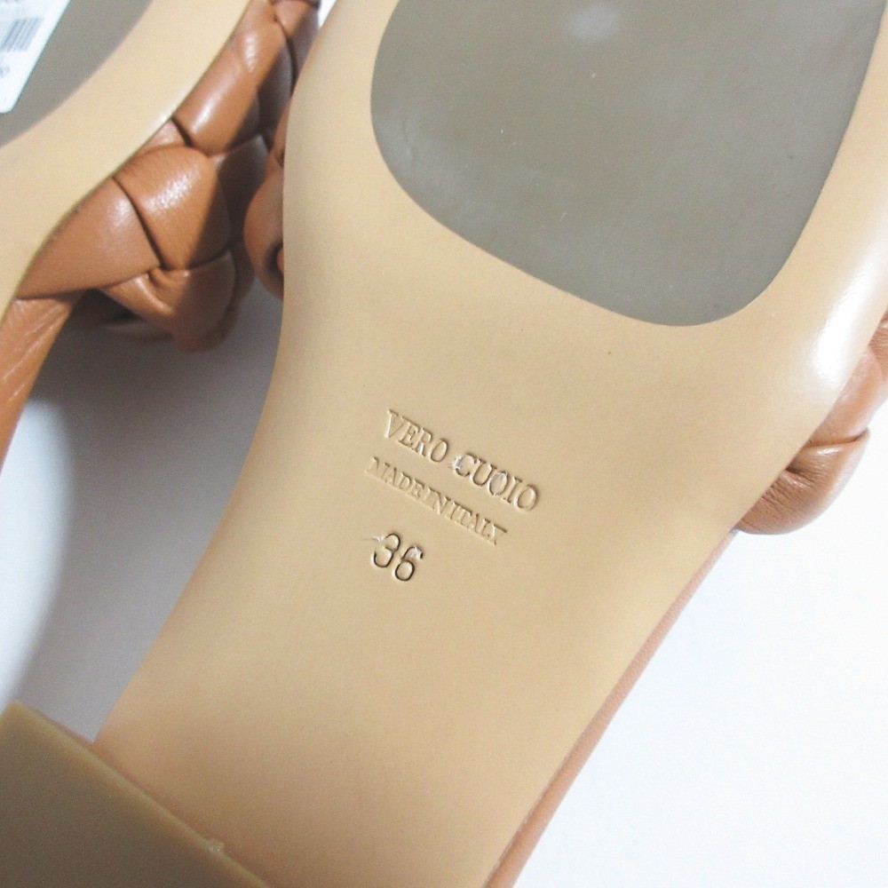 mara bini handling Intre Sandals Mules 05221712121 36 9.1″” Brown Women USED