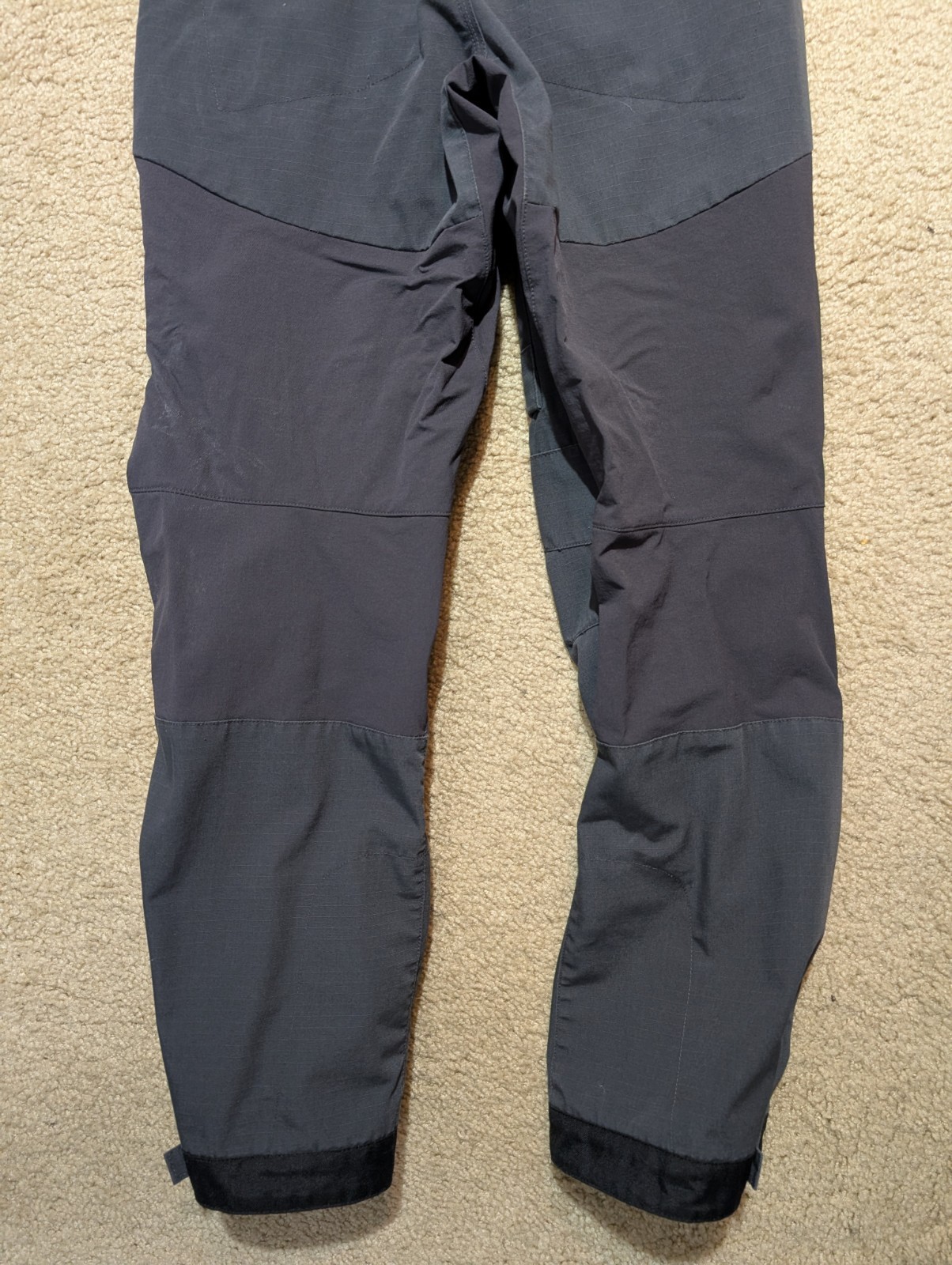 Tru-Spec Tactical Pants Mens Size 28×30 Black/Charcoal Used