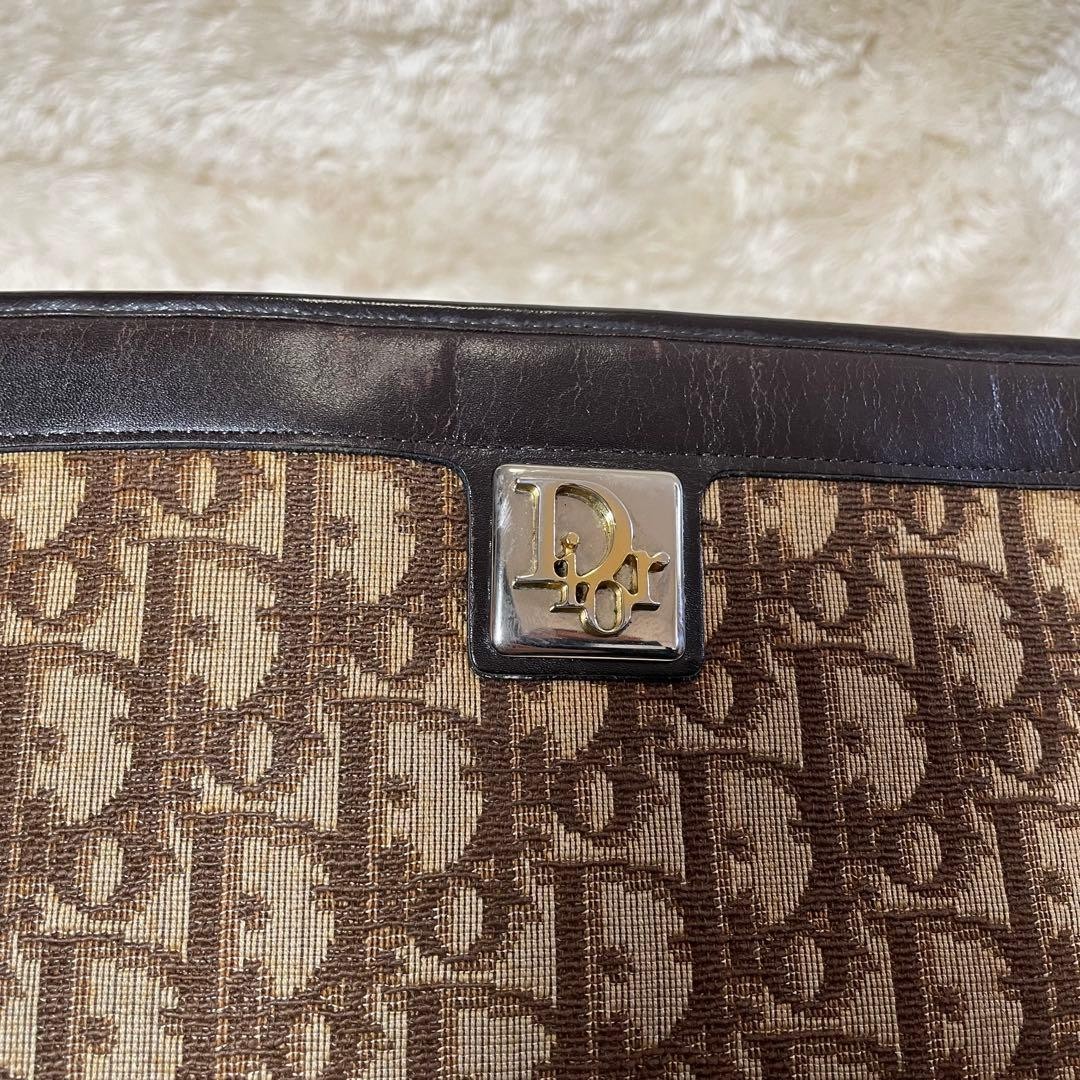 Christian Dior Bag Trotter Logo Hardware Canvas Shoulder rh4987060