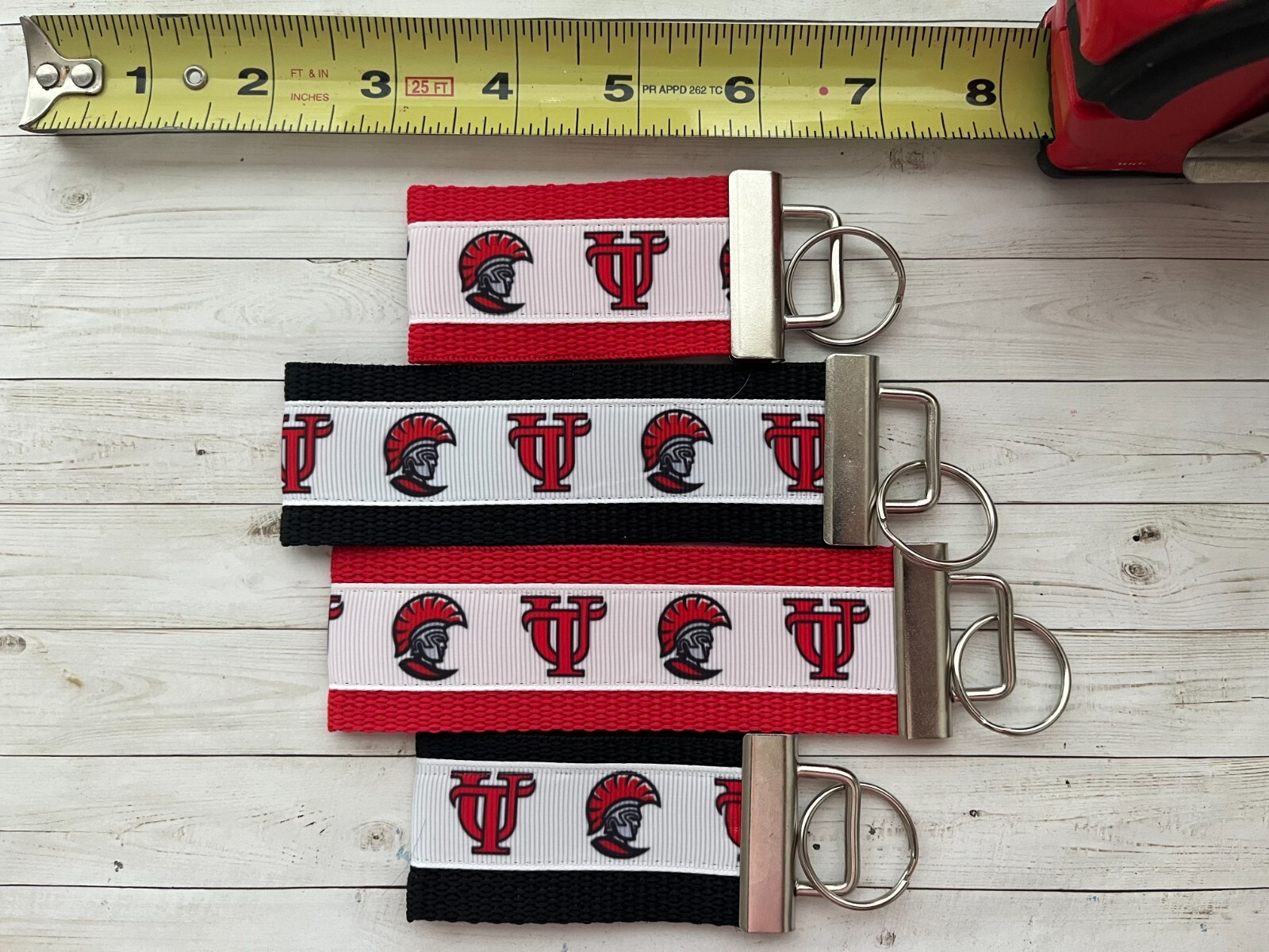 Univ of Tampa Keychain College Fob Wristlet Stocking Stuffer Gift for Him/Her