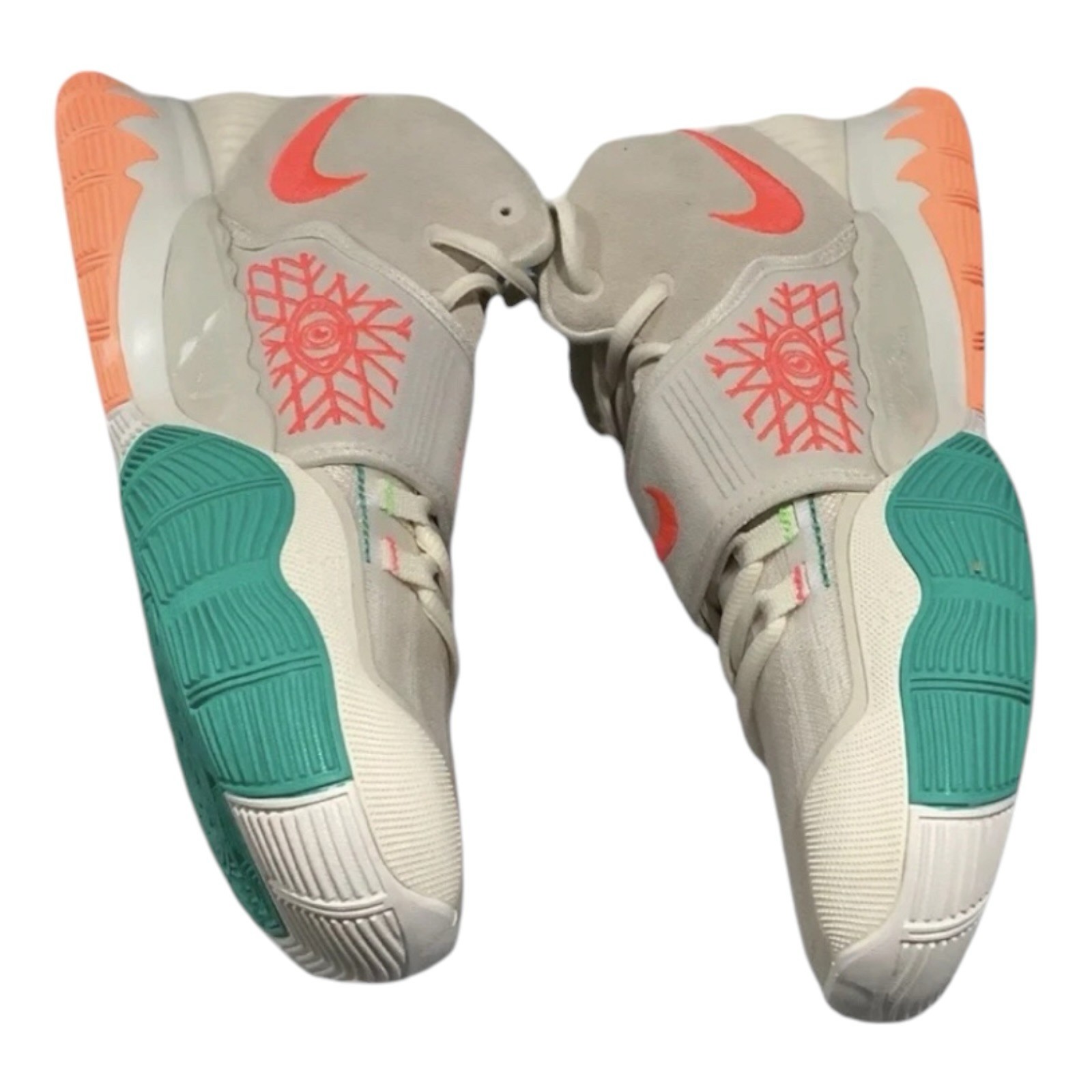 Nike Kyrie 6 N7 2020 Sail Green Basketball Shoes CW1785 200 Men’s Size 17