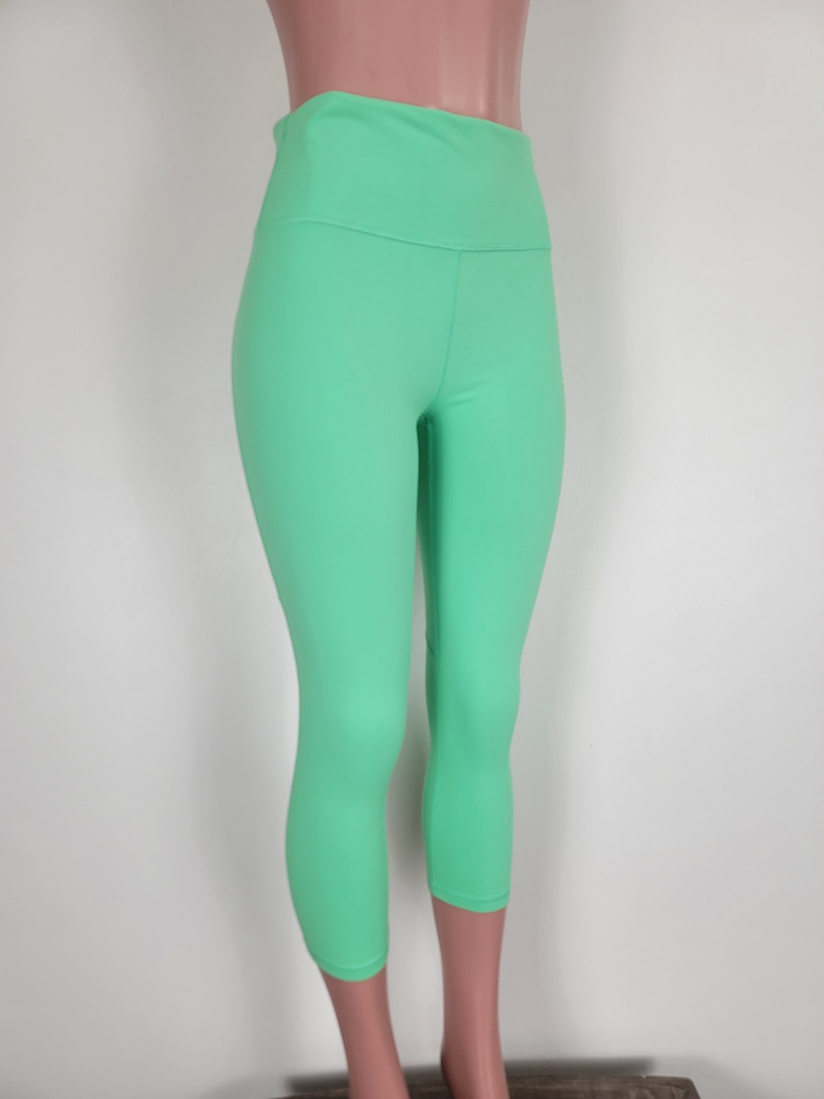 Fabletics Powerhold Define High Rise Tight Leggings Green Large Workout Yoga