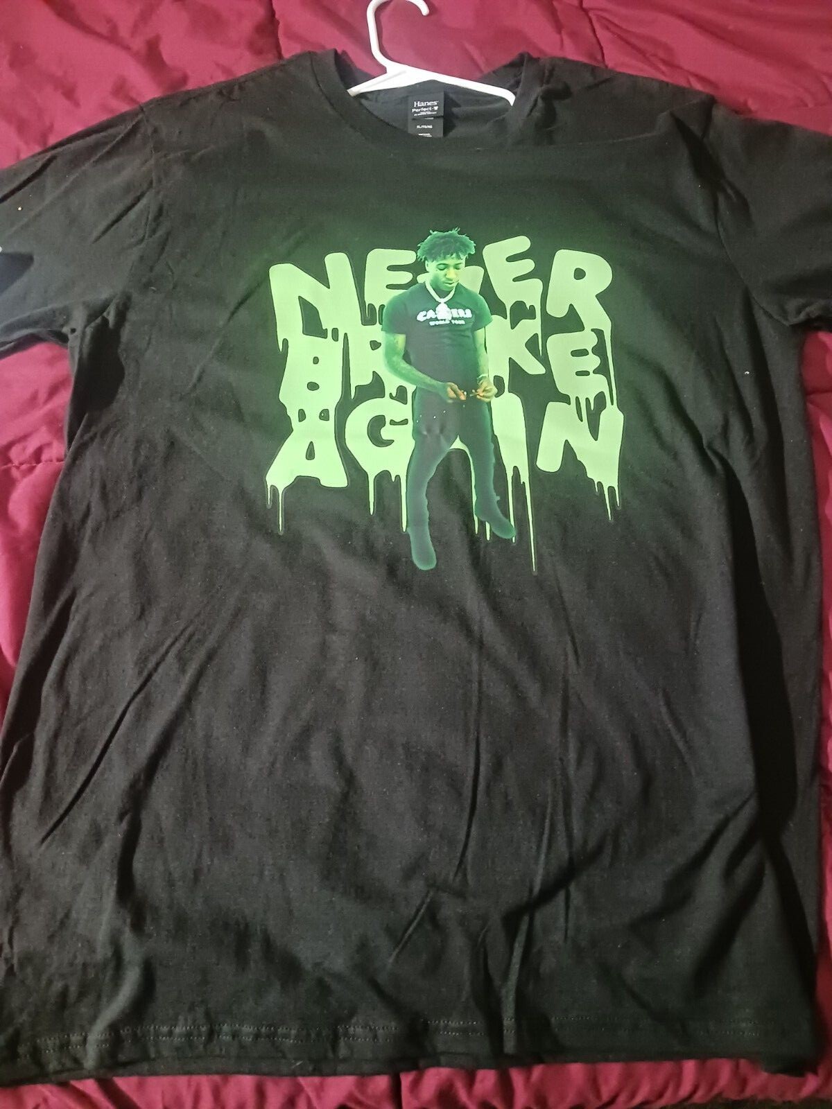 Never broke again Men’s Sportswear T-Shirt Active Short Sleeve Graphic Tee