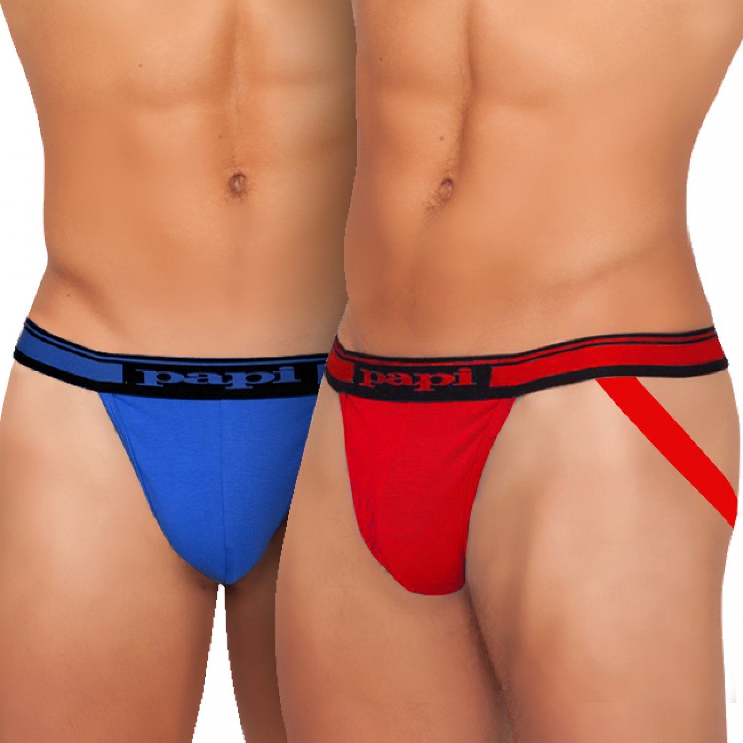 papi Cotton Stretch Jock Strap 2-Pack, STYLE # 980910