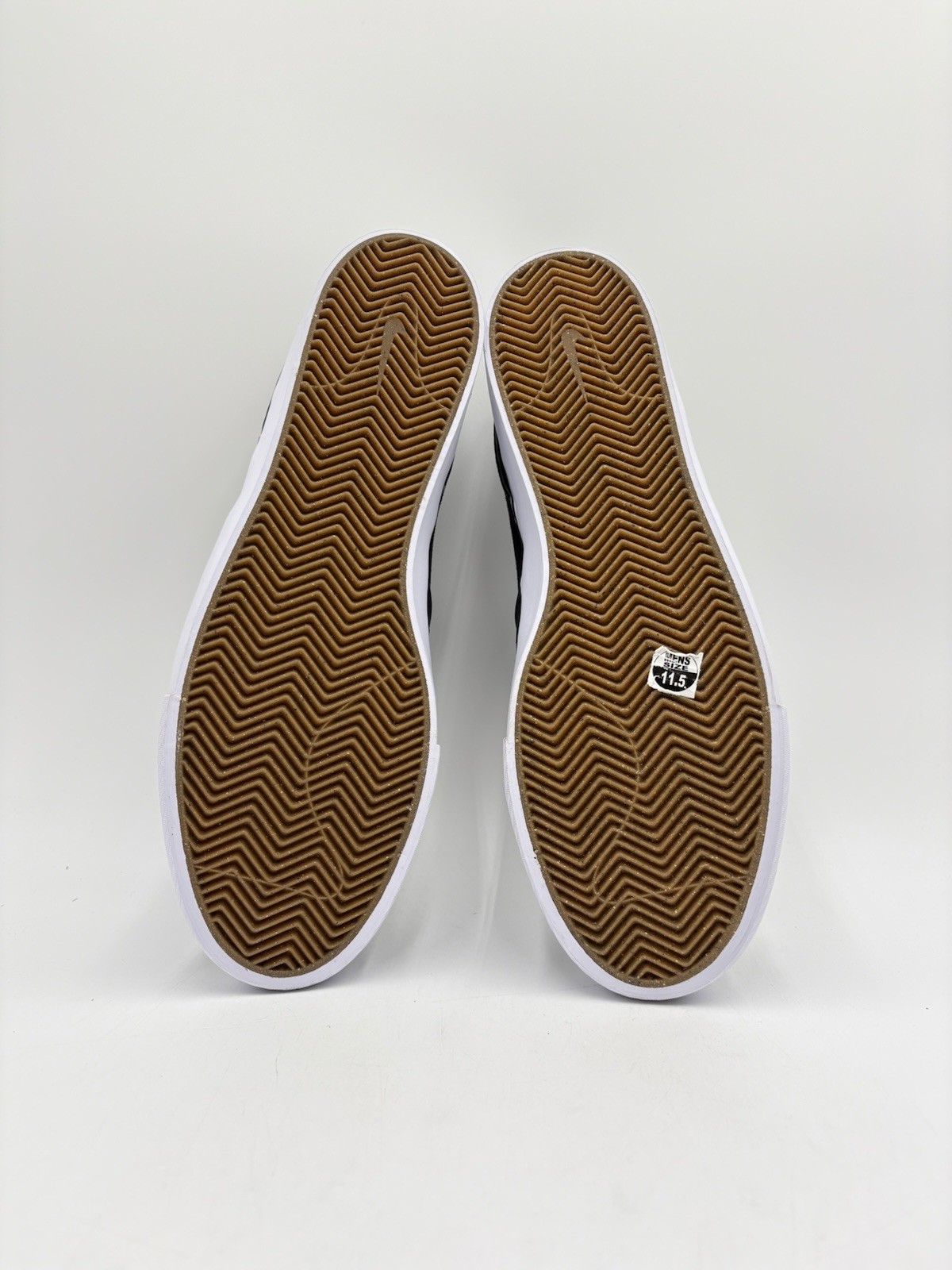 Nike Men’s SB Janoski+ Slip Size 11.5 Black White |FN5893-001|