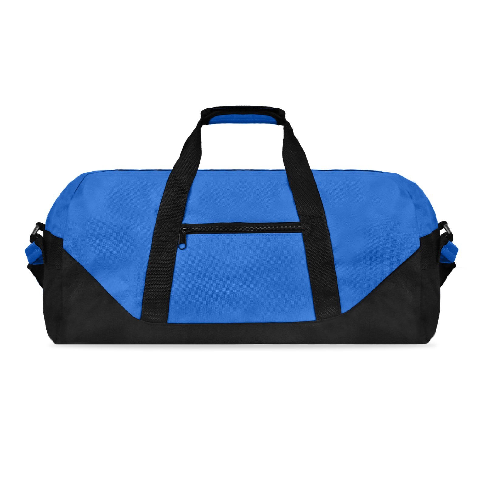 DALIX 21″ Duffle Bag Two-Toned Sports Gym Travel Bag in Royal Blue