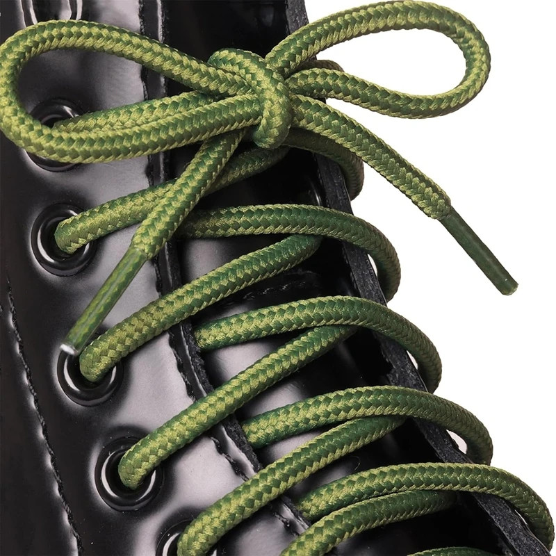 2Pair NEW Classic Round Shoelaces for Sneakers Martin Boot Hiking Shoes Shoelace