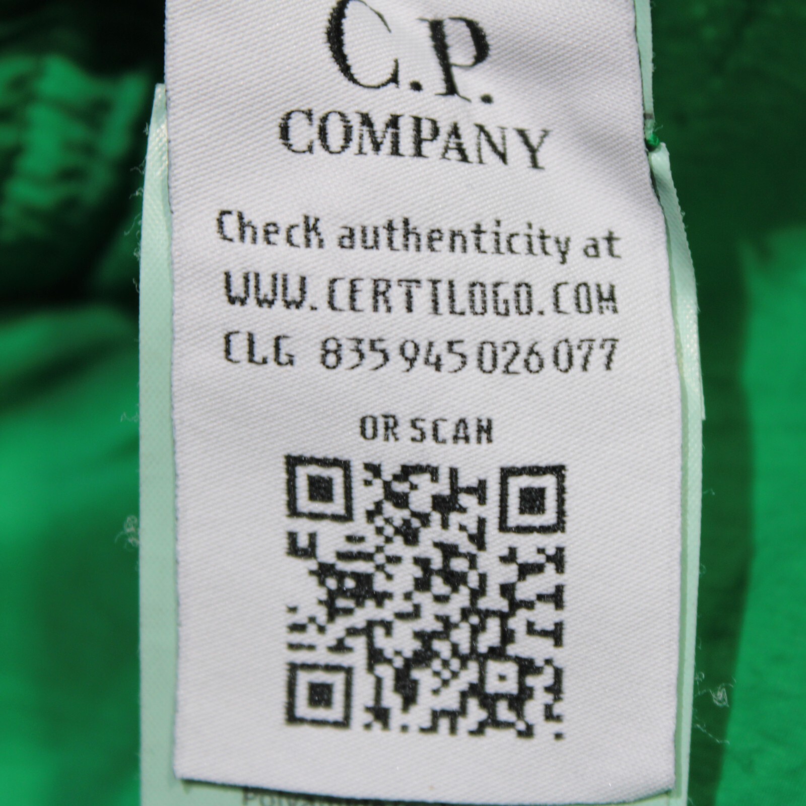 C.P. (CP) Company NWT Swimsuit / Trunks Size 48 (US 32) in Green 100% Polyamide