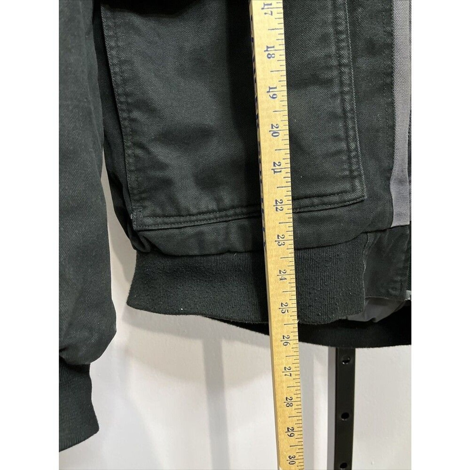 SNAP-ON | XL Men UTILITY WORK WEAR COAT | BLACK GREY