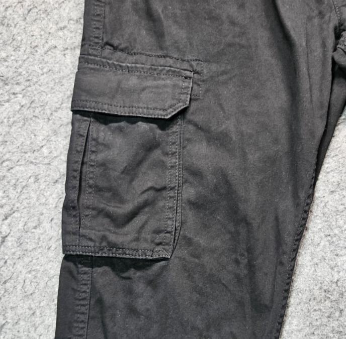 Alamo Apparel black cargo tactical 100% Cotton pants men size 34×30