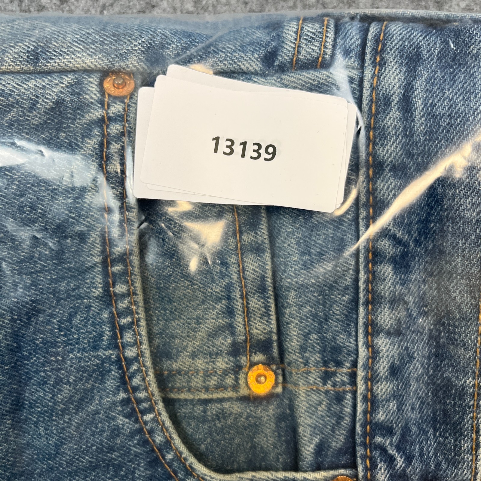 Vintage Levi’s 615 Mens Jeans Regular Straight 36 30 Mid Blue Orange Tab 90s