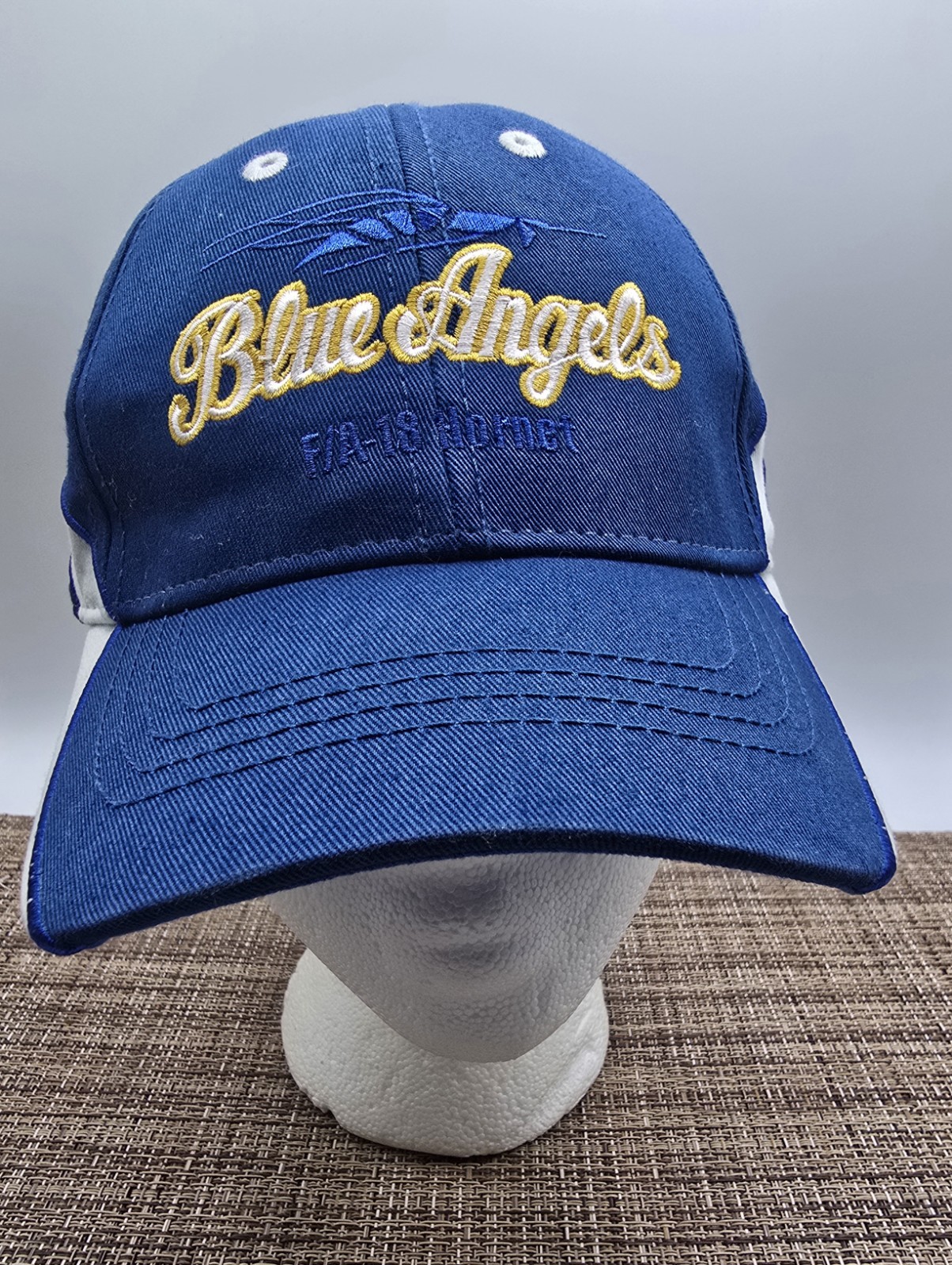 Blue Angels Hat F/A-18 Hornet Airware Hat Cap Adjustable Strap Embroidered