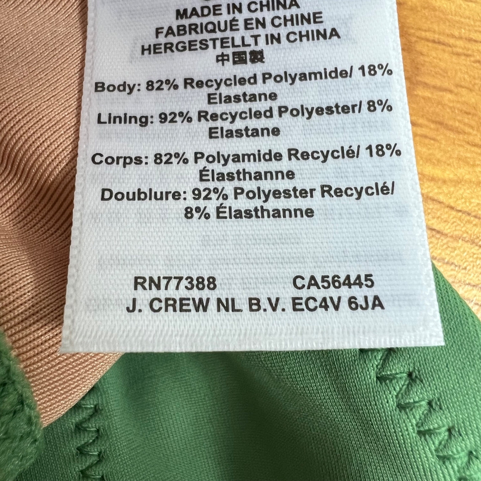 J Crew Balconette Underwire Bikini Top Rustic Willow Green BX612 NWT