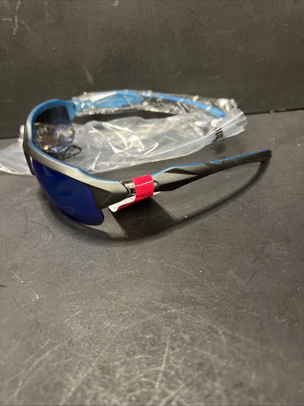 Pugs A2 Active Sport Sunglasses with a Grey Frame & Mirror Blue Lenses New