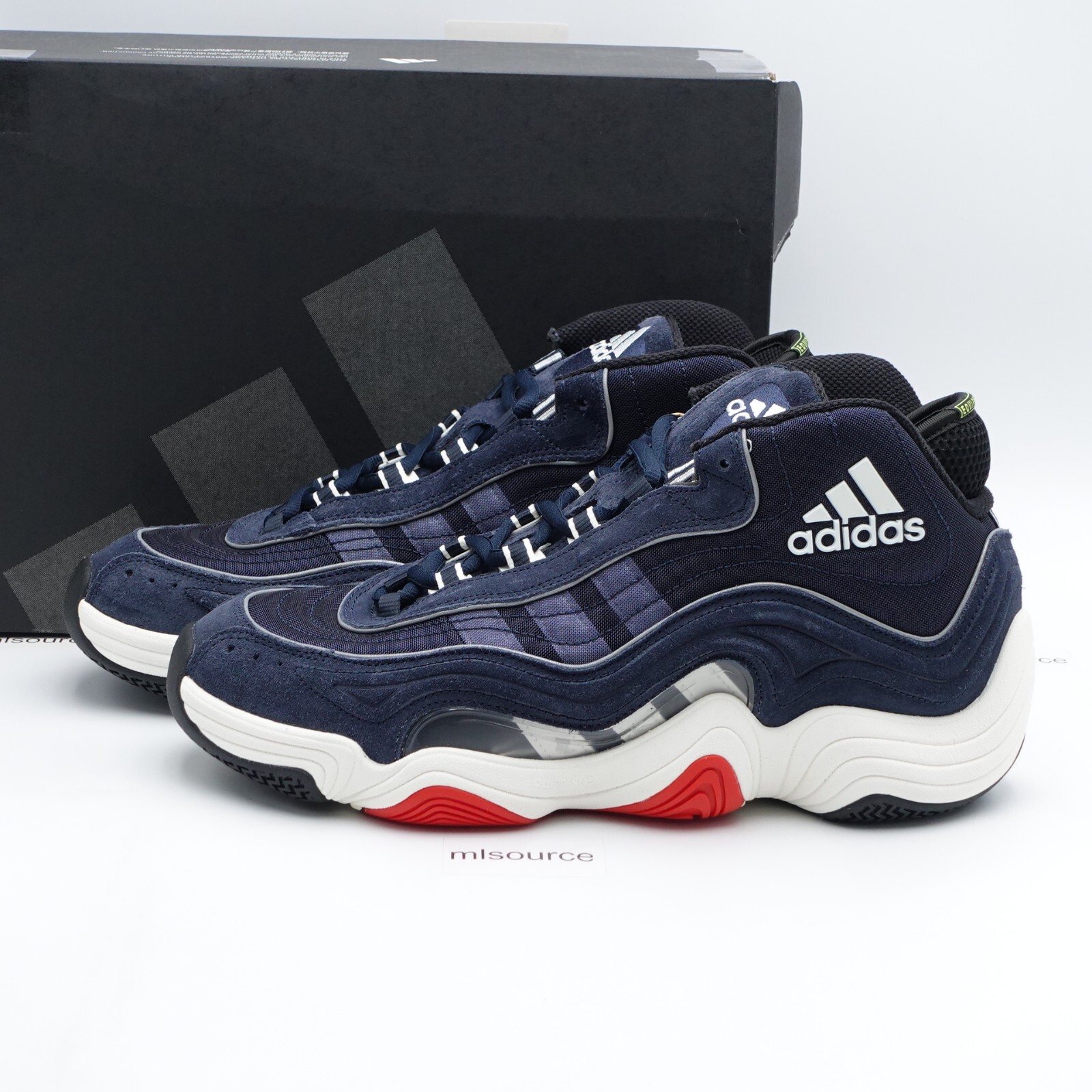 adidas Crazy 98 Basketball Shoes Men’s IF2100 Aurora Ink/Off White/Red