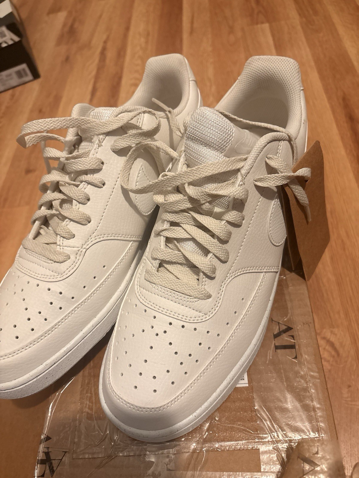 Nike court vision lows shoes only NO BOX
