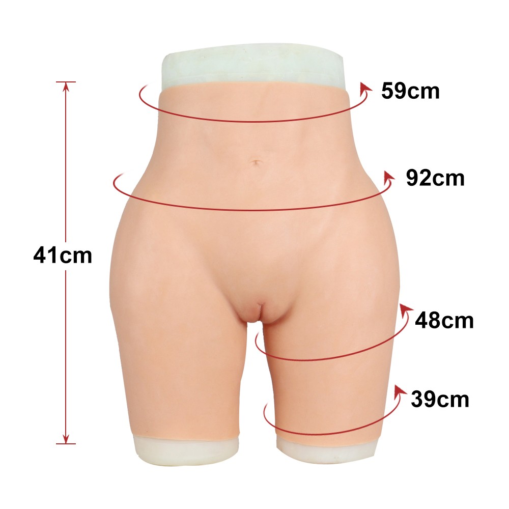 Shaping Fake Panty Vagina Hip For Crossdresser Silicone Pants Shorts Panty