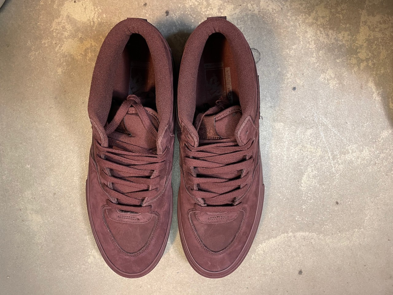 Vans Skate Half Cab Mono Chocolate Suede Sz US 13 Men New VN0A5FCDCHC Sneaker