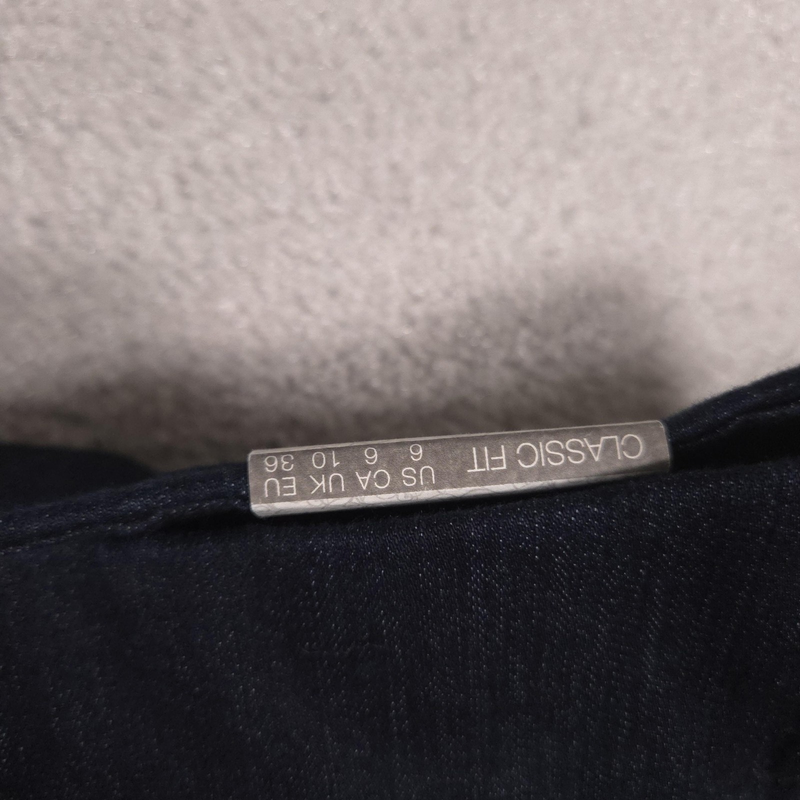 Dalia Jegging Jeans Womens 6 Blue Dark Wash High Rise Pull On Stretch Denim