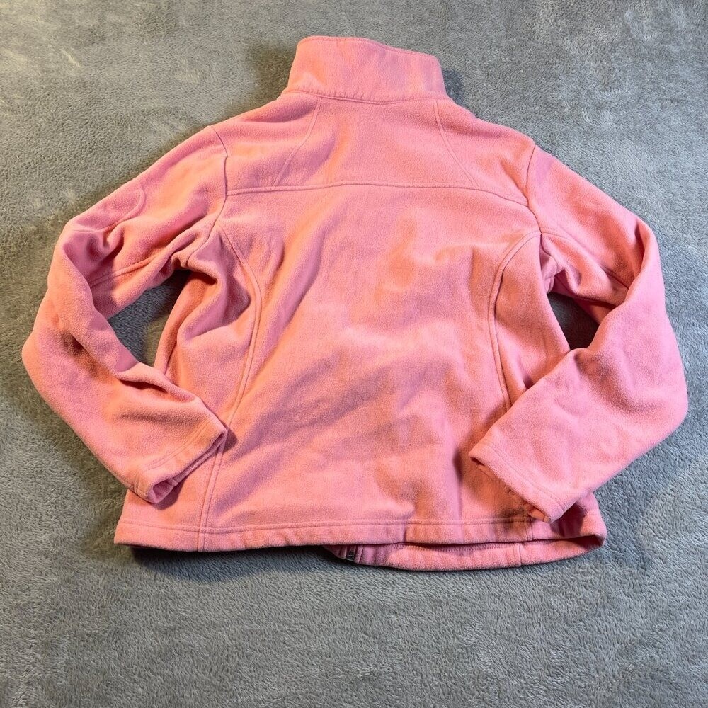 Columbia Women’s Fast Trek II Fleece Jacket XL Pink Full Zip Cozy Comfort Winter