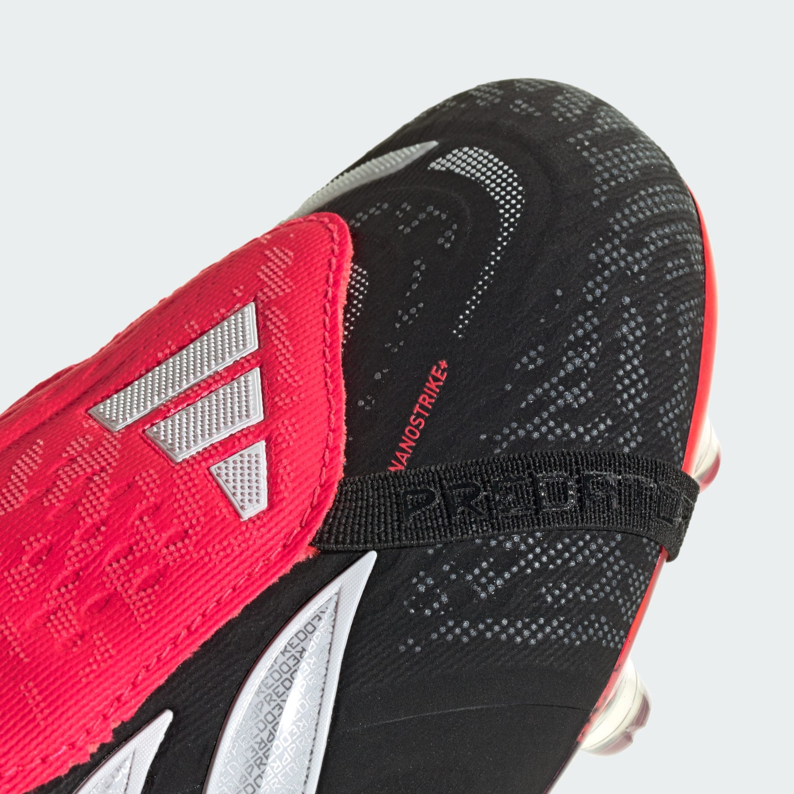 adidas PREDATOR ELITE Fold-Over Tongue Hard Ground KI6300 Black White Red