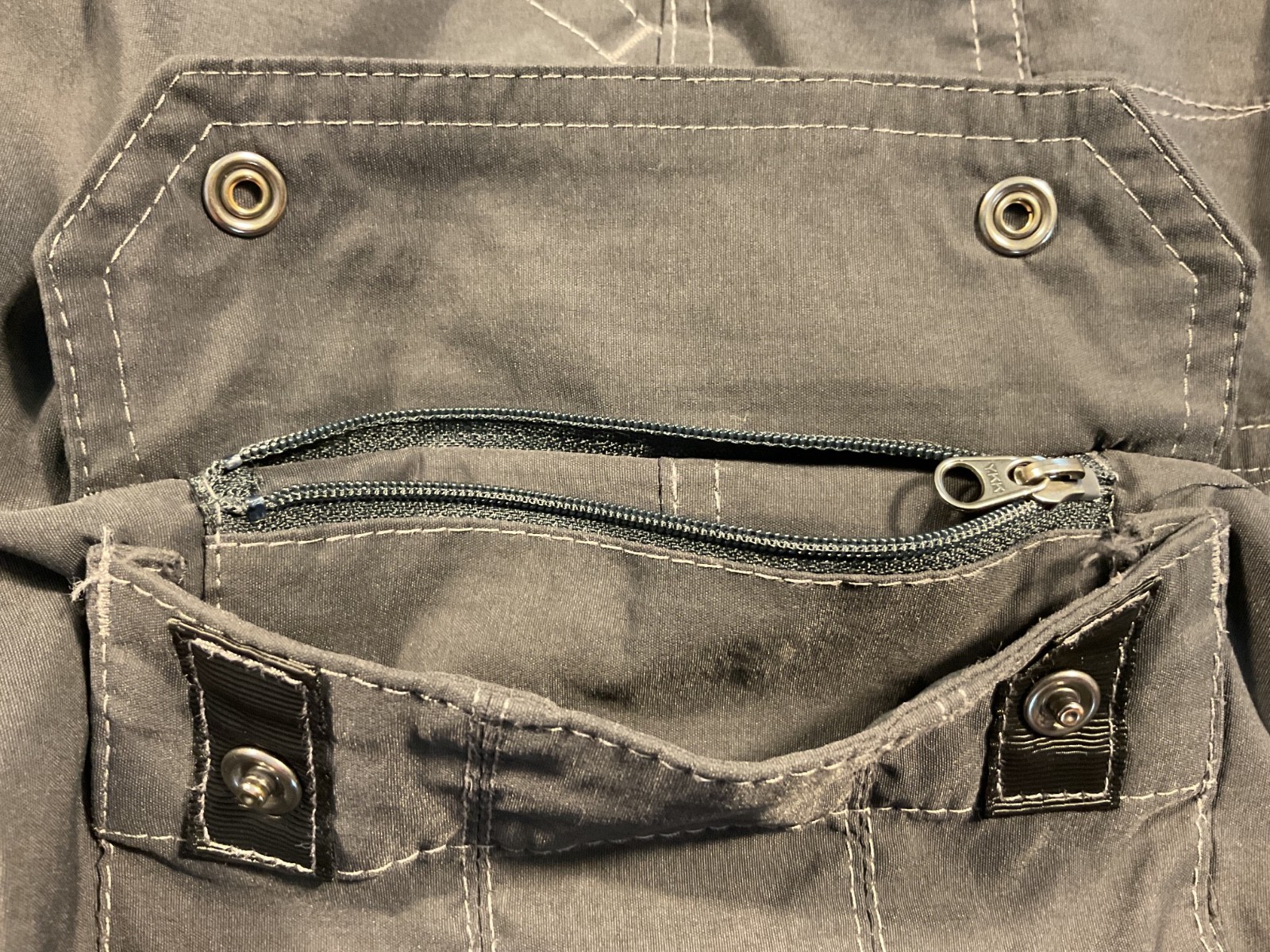 KUHL Renegade Convertible Stealth Cargo Pants Mens 38×30 Black