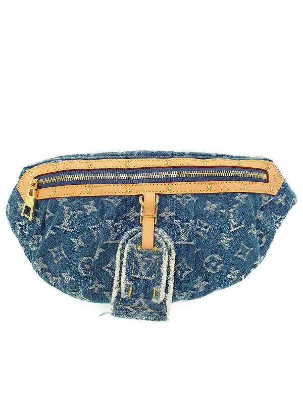Louis Vuitton Monogram Denim High Rise Body Bag