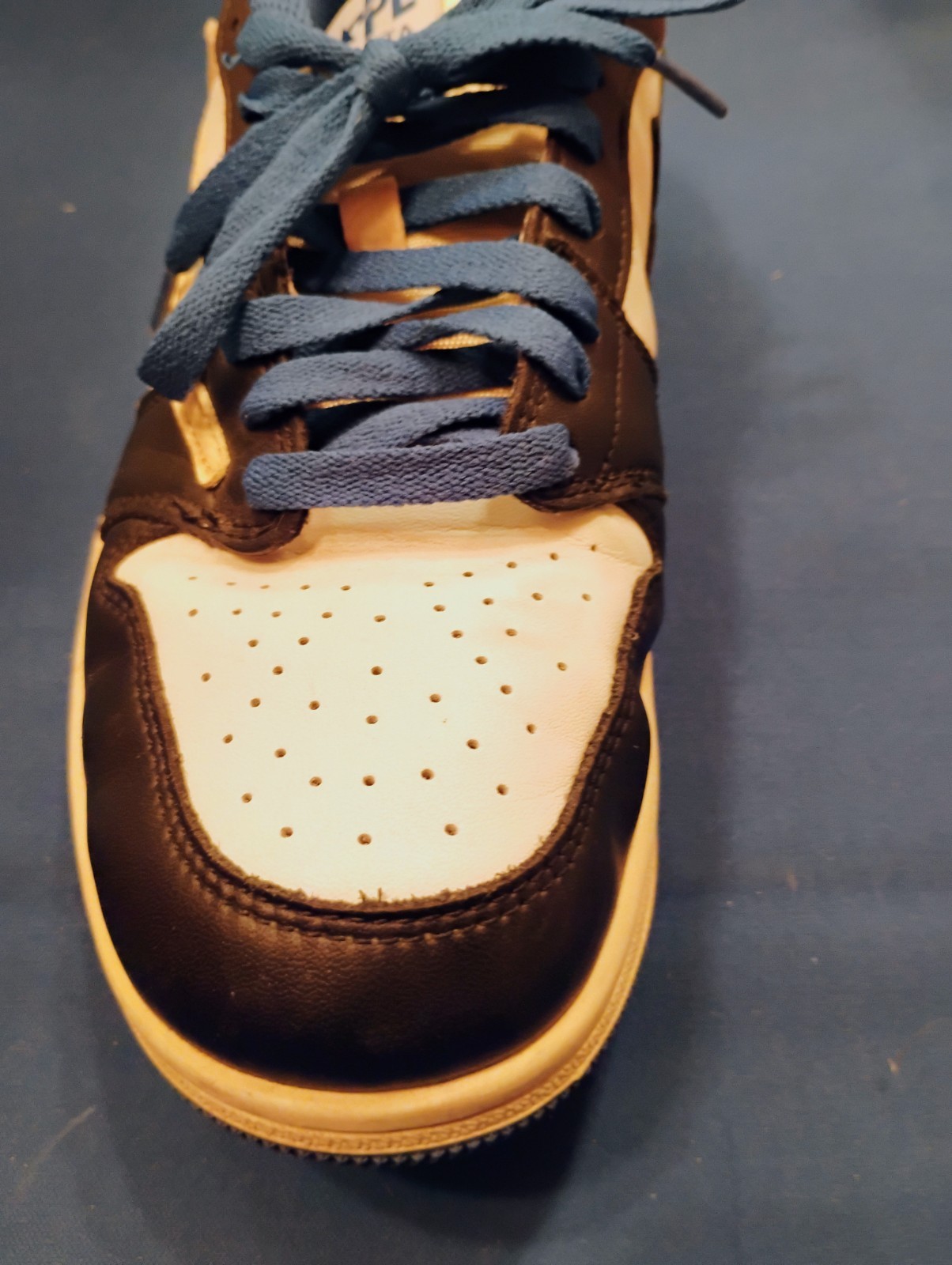 INDIGO STUDIOS BAPESTA LA V2 MEN’S 9.5 CUSTOM TRAVIS SCOTT FRAGSTA INSPIRED LOW