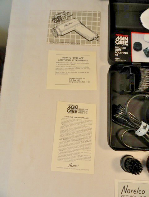 Norelco – Man Care – Collection – ELECTRIC SHOE POLISHING KIT – SP35 New Other