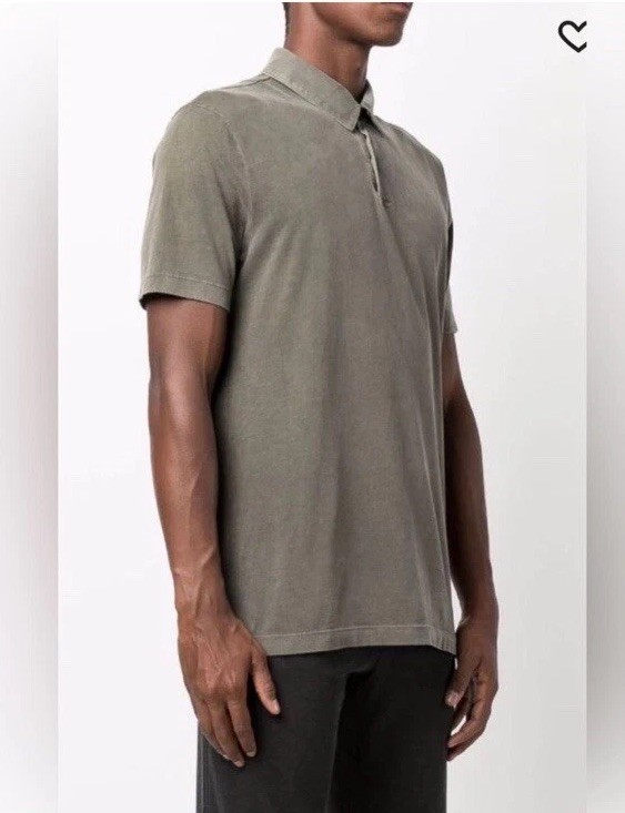 James Perse Mens Supination Super Pima Cotton Polo Size XL/4 MRSP $285 Made USA