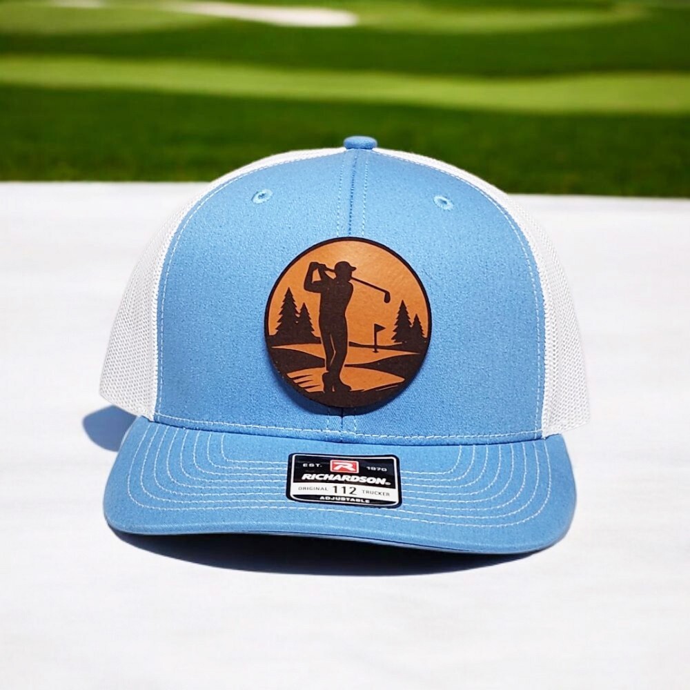 Custom Golf Hat, Trucker Hat, Golfing Hat, Golf Gift for Husband or Boyfriend