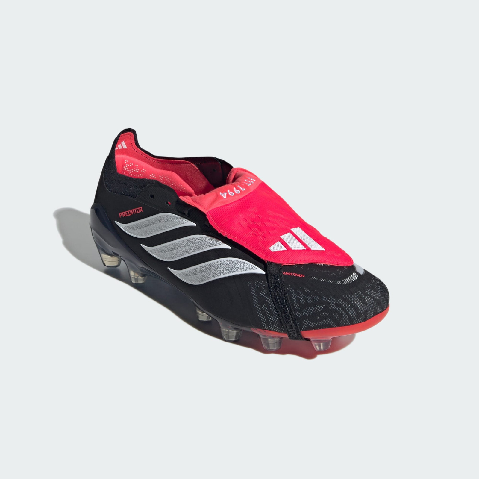 adidas PREDATOR ELITE Fold-Over Tongue Hard Ground KI6300 Black White Red