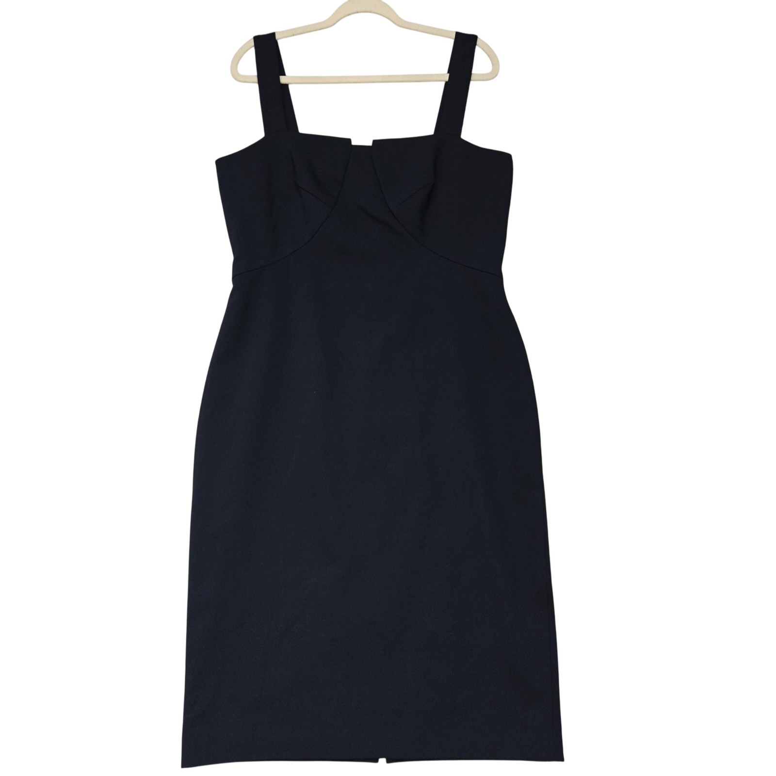 Antonio Melani Dress Womens 14 Juniper Sheath Sleeveless Classic Formal Workwear