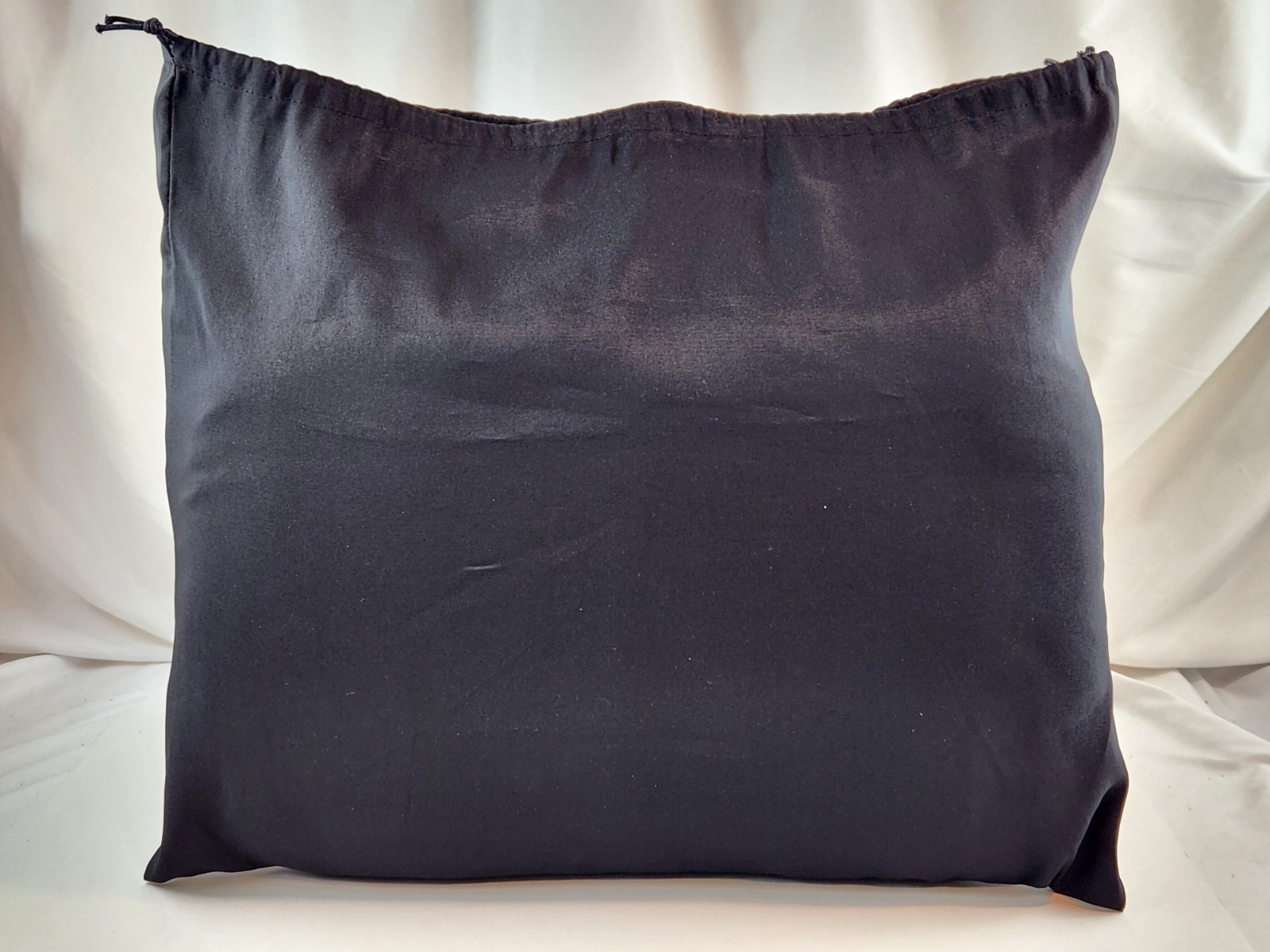 Authentic Loewe Black Dust Bag ONLY Drawstring 19×23″ Logo MADRID 1846 Storing