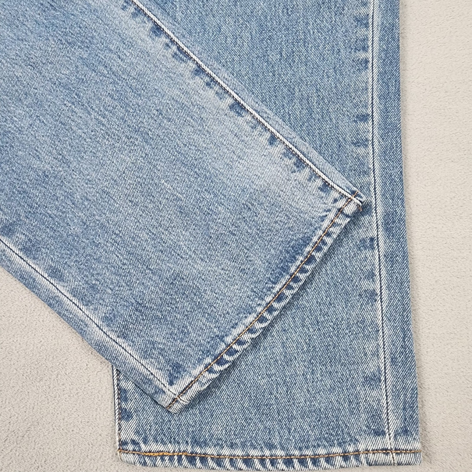 Levis 568 Premium Jeans Mens 32×34 Blue Loose Straight Denim Relaxed Fit