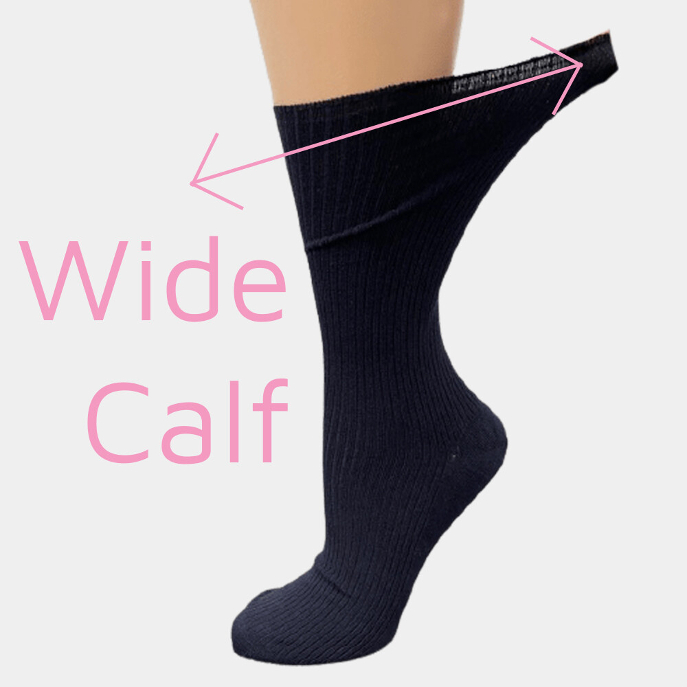Sierra Socks Diabetic/Arthritic Rayon from Bamboo Soft Crew Comfort Top Socks