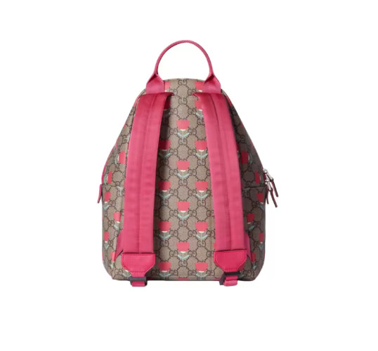 GUCCI GG Supreme Canvas Shoulder Bag Children’s Dark Brown 9.8*4.3*12.6 in
