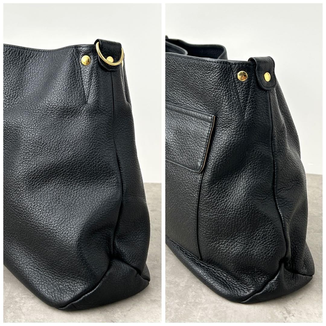 COACH Camden Pebbled Leather Messenger 7a