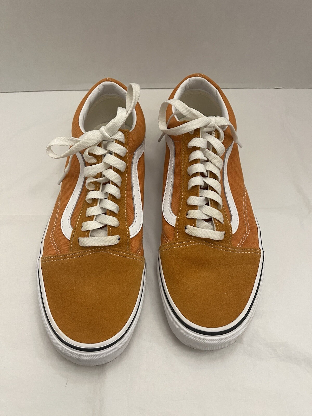 Vans Old Skool Suede Desert Orange Skate Sneakers Size 8.5 Men 10 Women