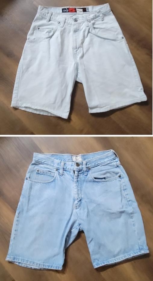 BASS AND SILVERTAB 2 MENS JEANS SHORTS SIZE 30