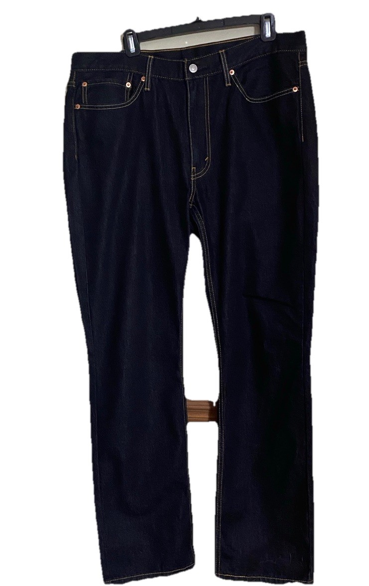 Levi’s NATIVE CALI BLACK STRETCH Men’s 512 Slim Fit Taper Jeans. 36×32 NWOT
