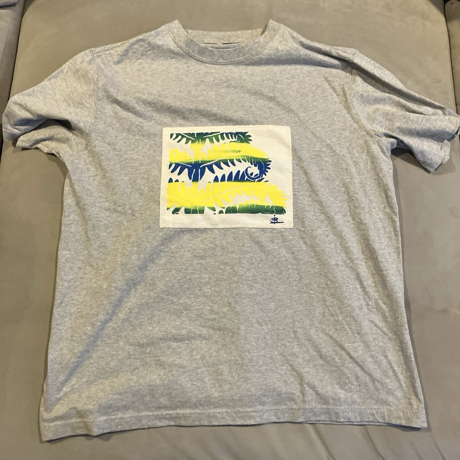 Vintage – Land’s End – Hawaiian Style T Shirt – 100% Baumwolle Cotton – Large