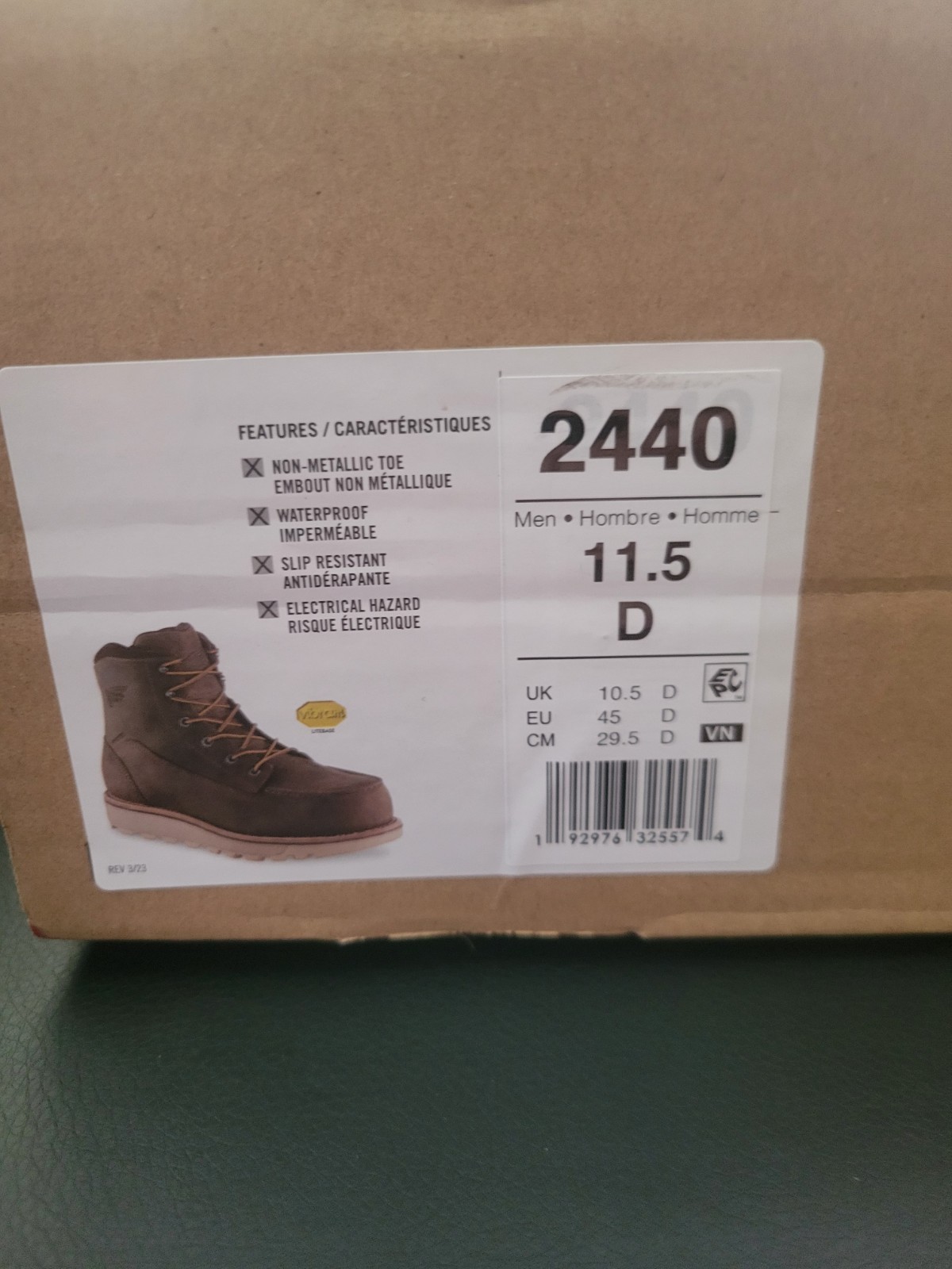 Red Wing Traction Tred Lite 2440 Brand New Size 11.5